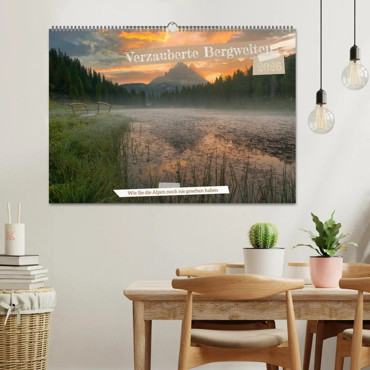 Bild: 9783457512470 | Verzauberte Bergwelten (Wandkalender 2026 DIN A2 quer), CALVENDO...
