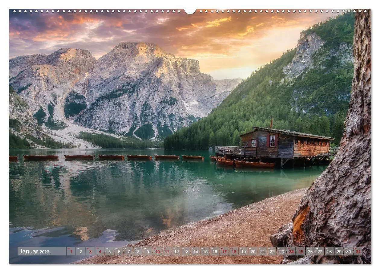 Bild: 9783457512470 | Verzauberte Bergwelten (Wandkalender 2026 DIN A2 quer), CALVENDO...