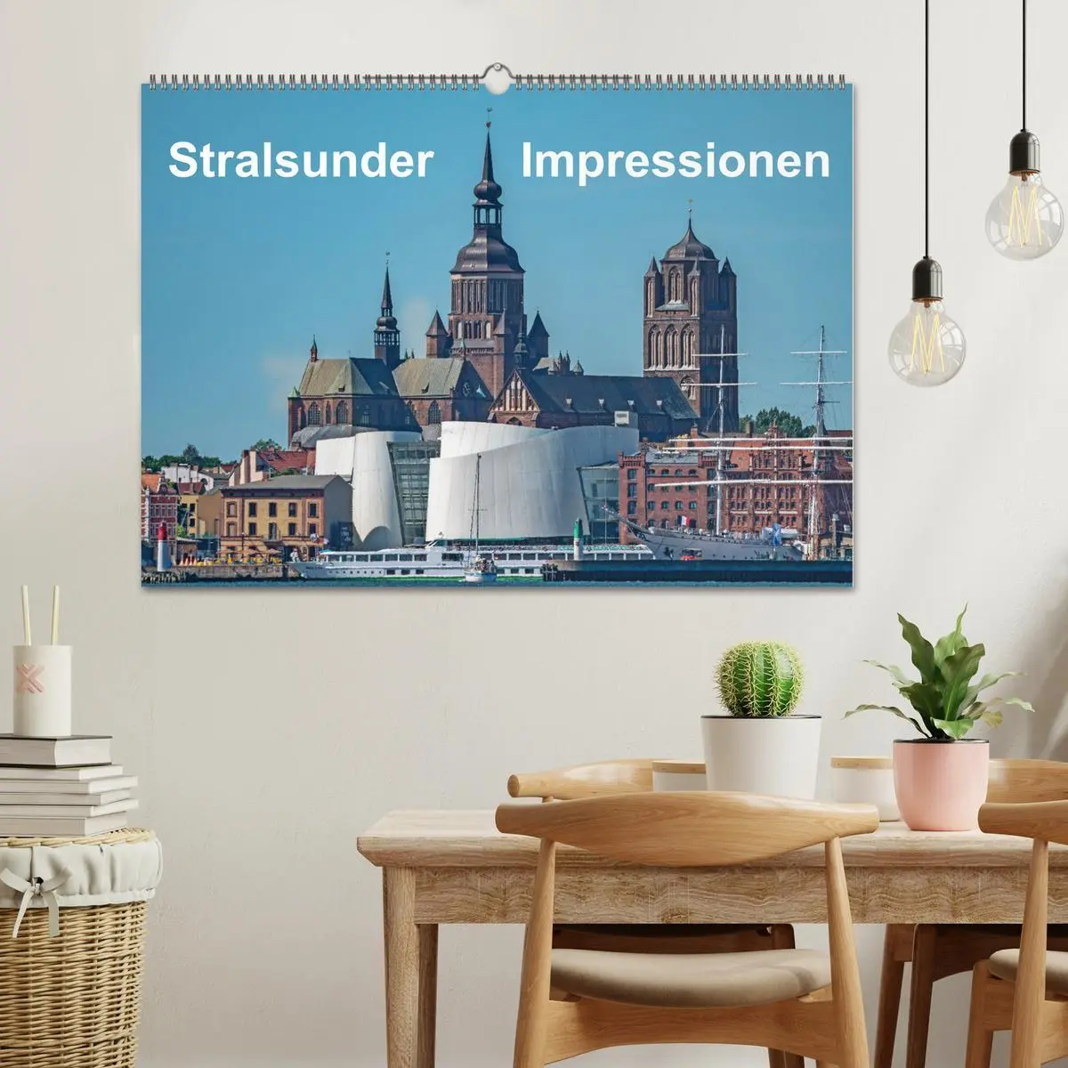 Bild: 9783457822470 | Stralsunder Impressionen (Wandkalender 2026 DIN A2 quer), CALVENDO...