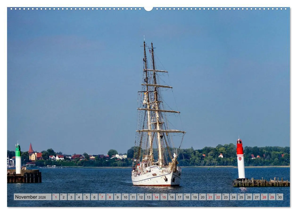 Bild: 9783457822470 | Stralsunder Impressionen (Wandkalender 2026 DIN A2 quer), CALVENDO...