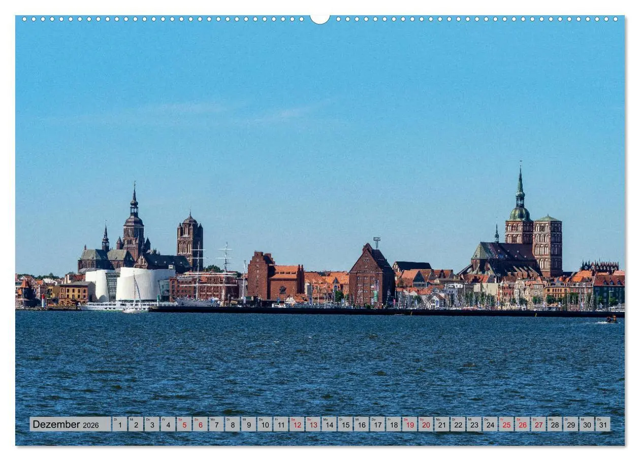 Bild: 9783457822470 | Stralsunder Impressionen (Wandkalender 2026 DIN A2 quer), CALVENDO...