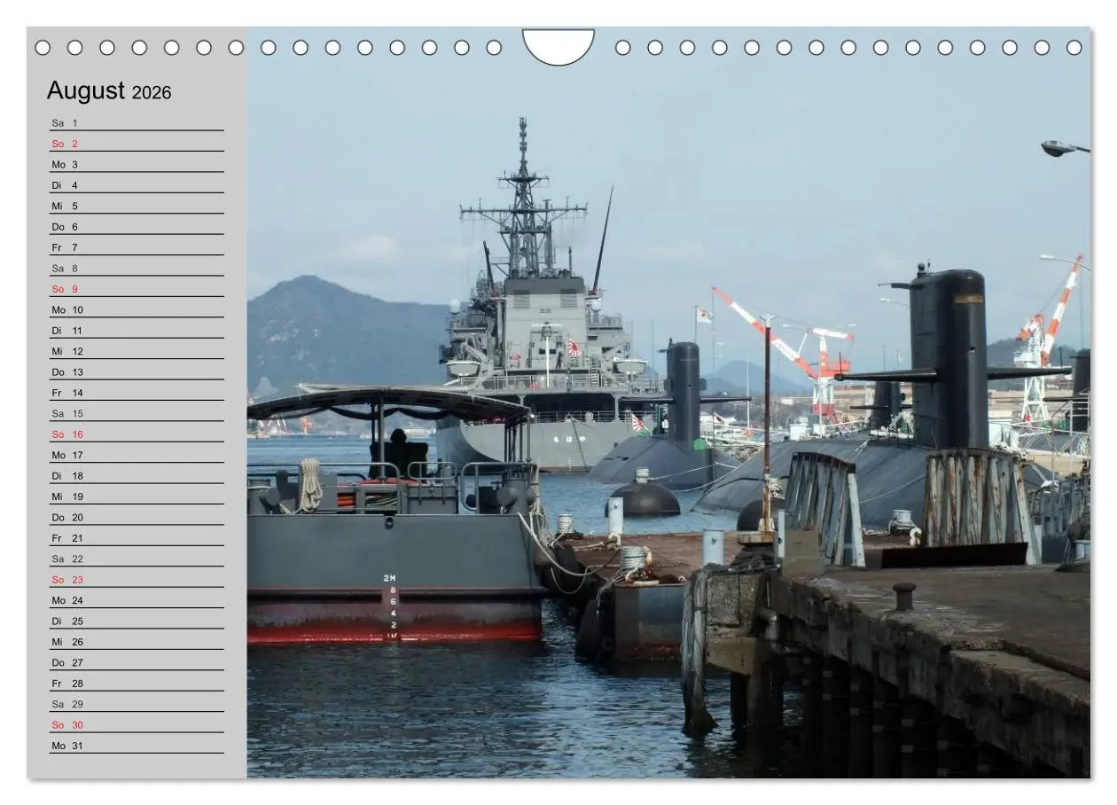 Bild: 9783457992470 | U-Boote. Militärische Ungetüme (Wandkalender 2026 DIN A4 quer),...