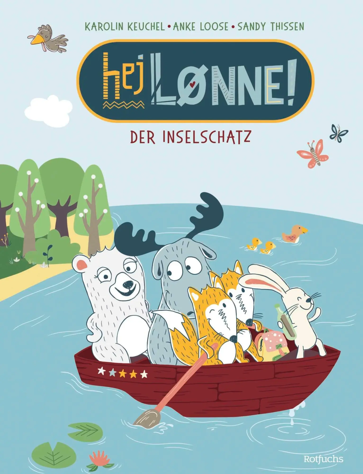 Cover: 9783757102470 | Hej Lønne! Der Inselschatz | Anke Loose | Buch | Hej Lønne!-Abenteuer