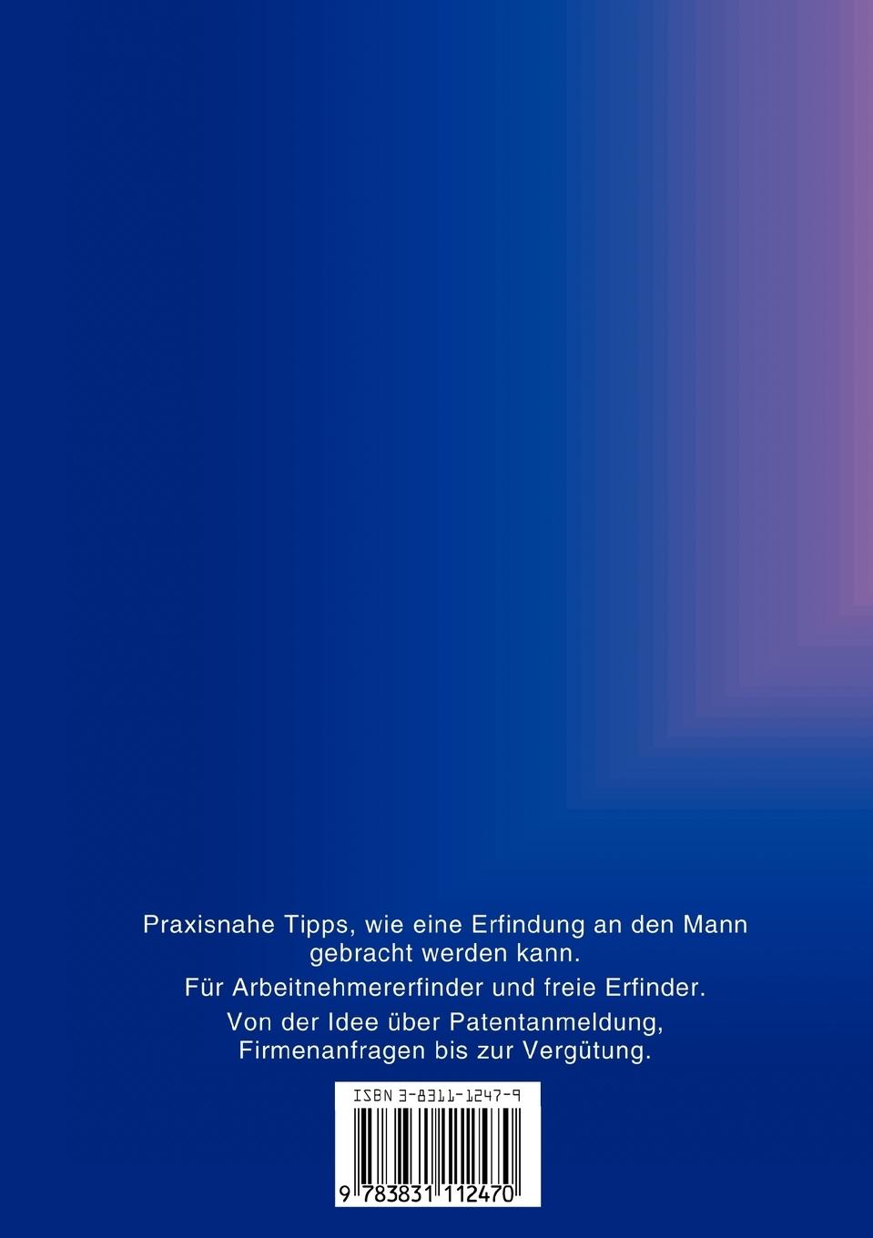 Rückseite: 9783831112470 | Idee! Patent? Erfolg? | Klaus Beck | Taschenbuch | 104 S. | Deutsch