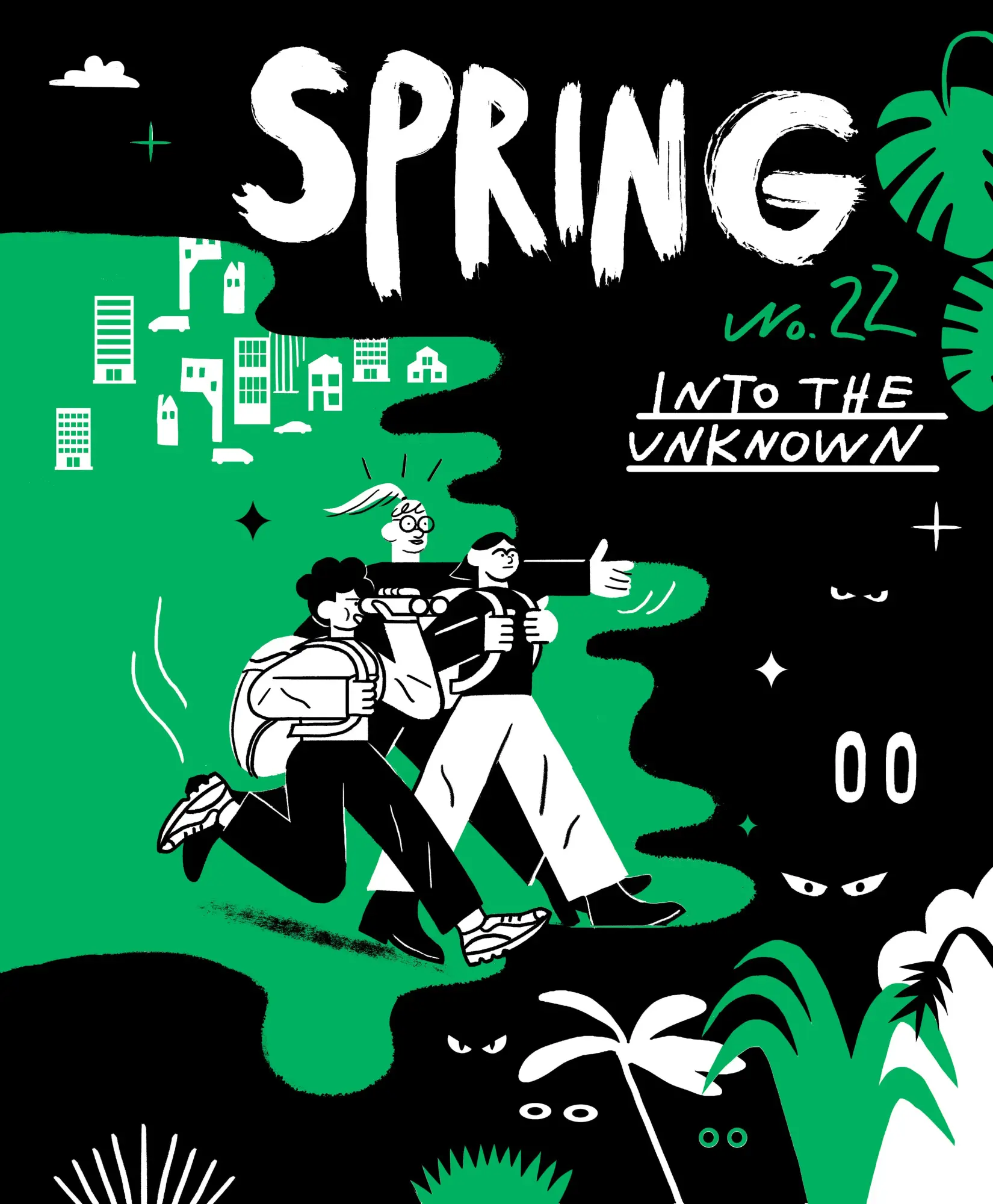 Cover: 9783948722470 | SPRING#22 - Into the Unknown | Magazin für Graphisches Erzählen | Buch