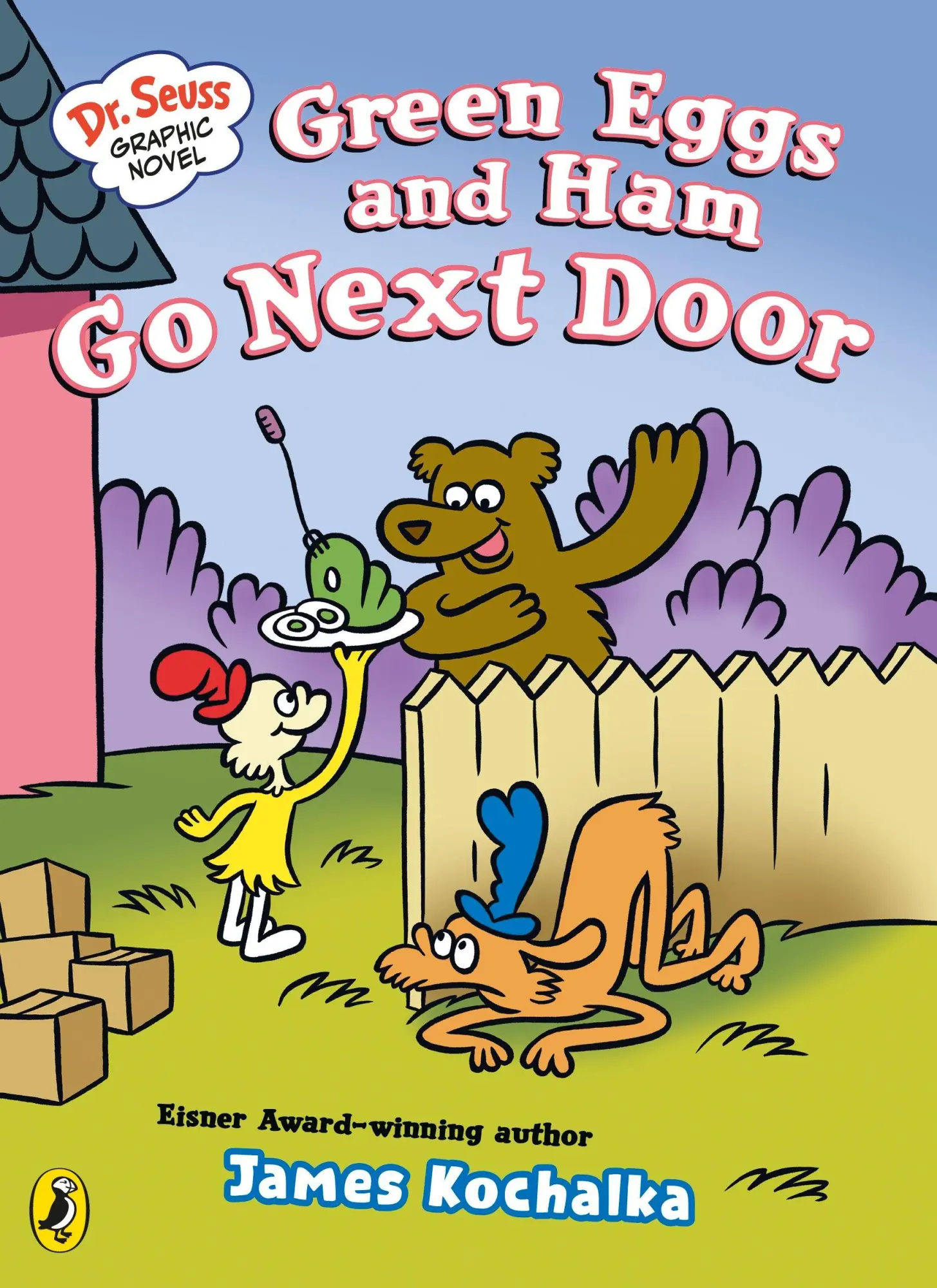Cover: 9780241742570 | Dr. Seuss Graphic Novel: Green Eggs and Ham Go Next Door | Kochalka
