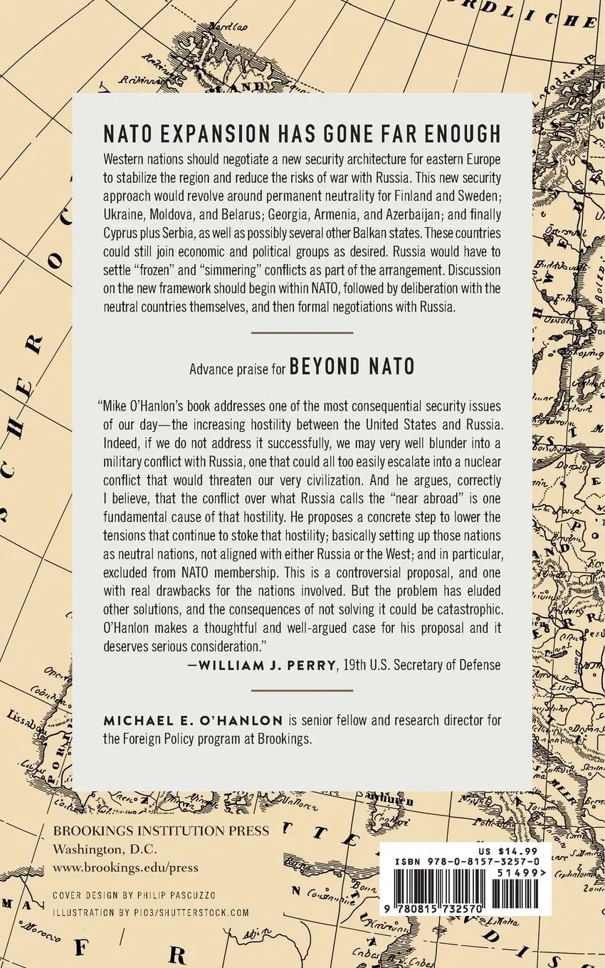 Rückseite: 9780815732570 | Beyond NATO | A New Security Architecture for Eastern Europe | Buch
