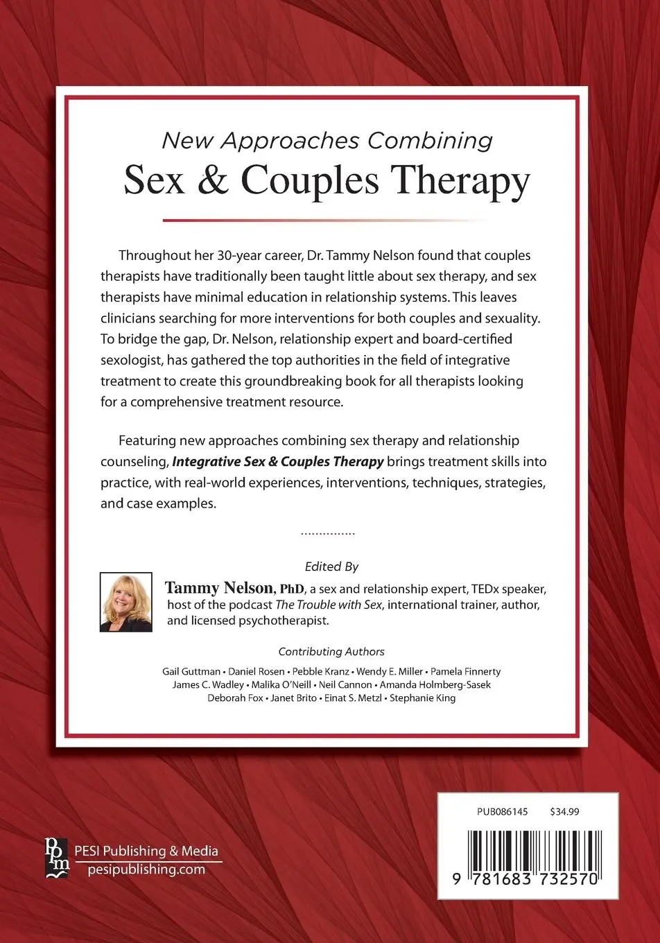 Rückseite: 9781683732570 | Integrative Sex &amp; Couples Therapy | Tammy Nelson | Taschenbuch | 2020
