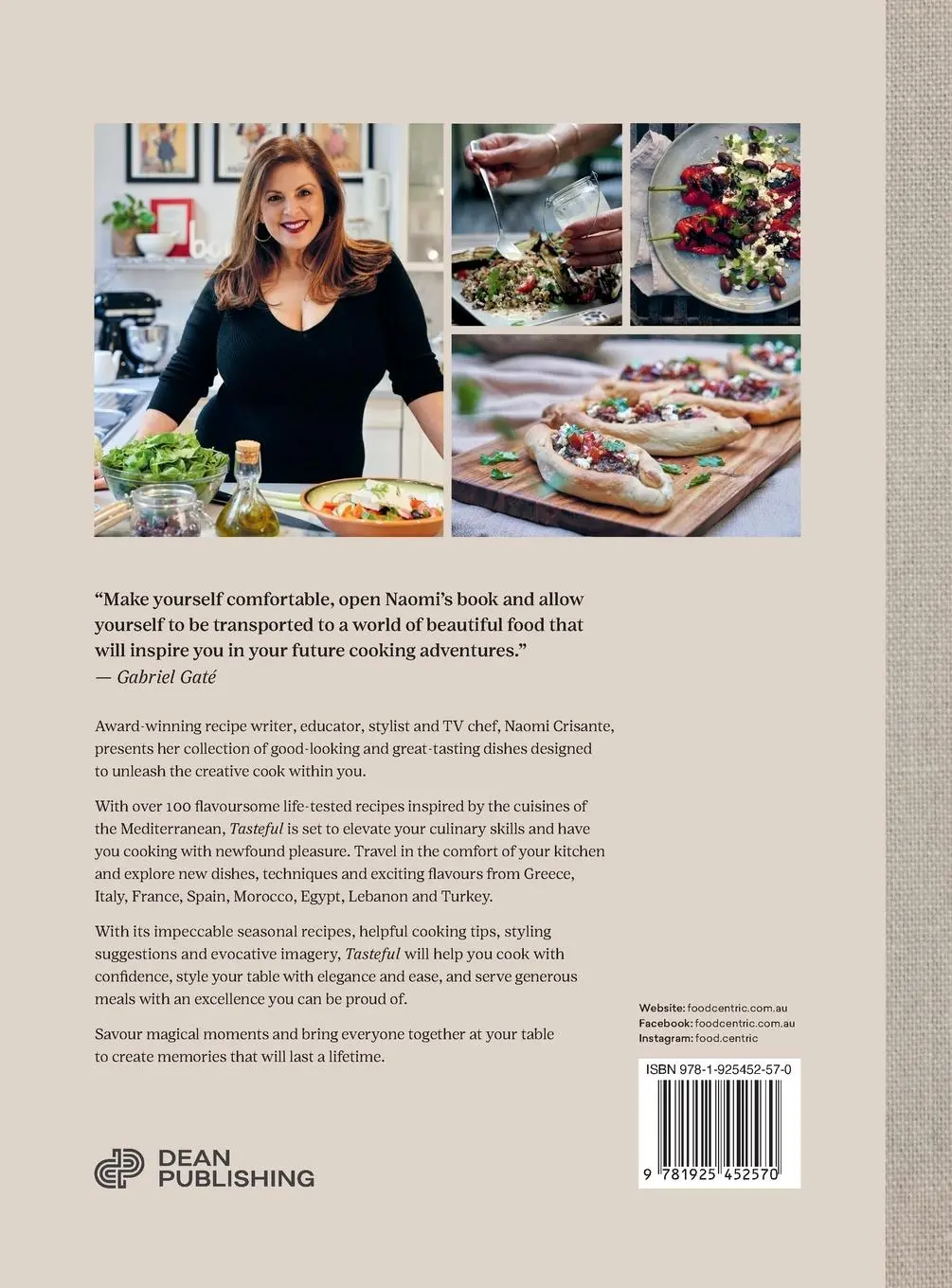 Rückseite: 9781925452570 | Tasteful | Naomi Crisante | Buch | Englisch | 2023 | Dean Publishing