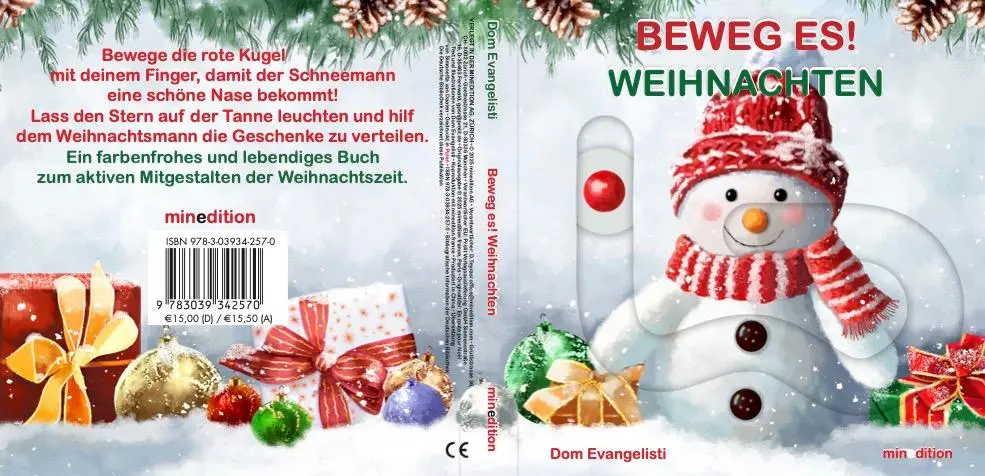 Rückseite: 9783039342570 | Beweg es! - Weihnachten | Dom Evangelisti | Buch | 8 S. | Deutsch