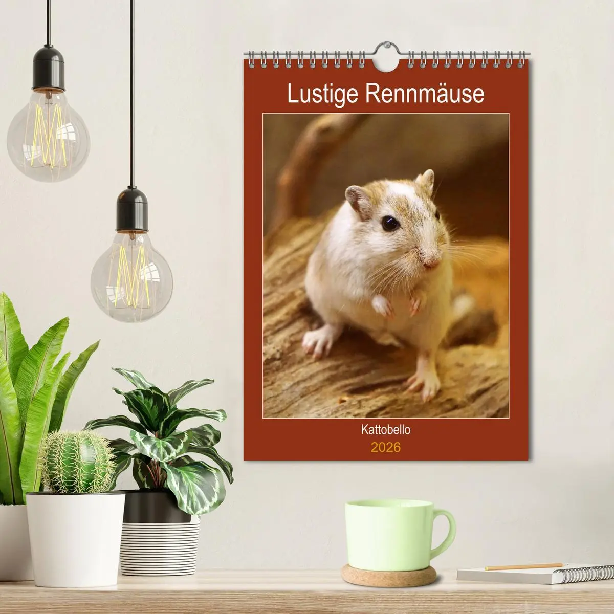 Bild: 9783516382570 | Lustige Rennmäuse (Wandkalender 2026 DIN A4 hoch), CALVENDO...