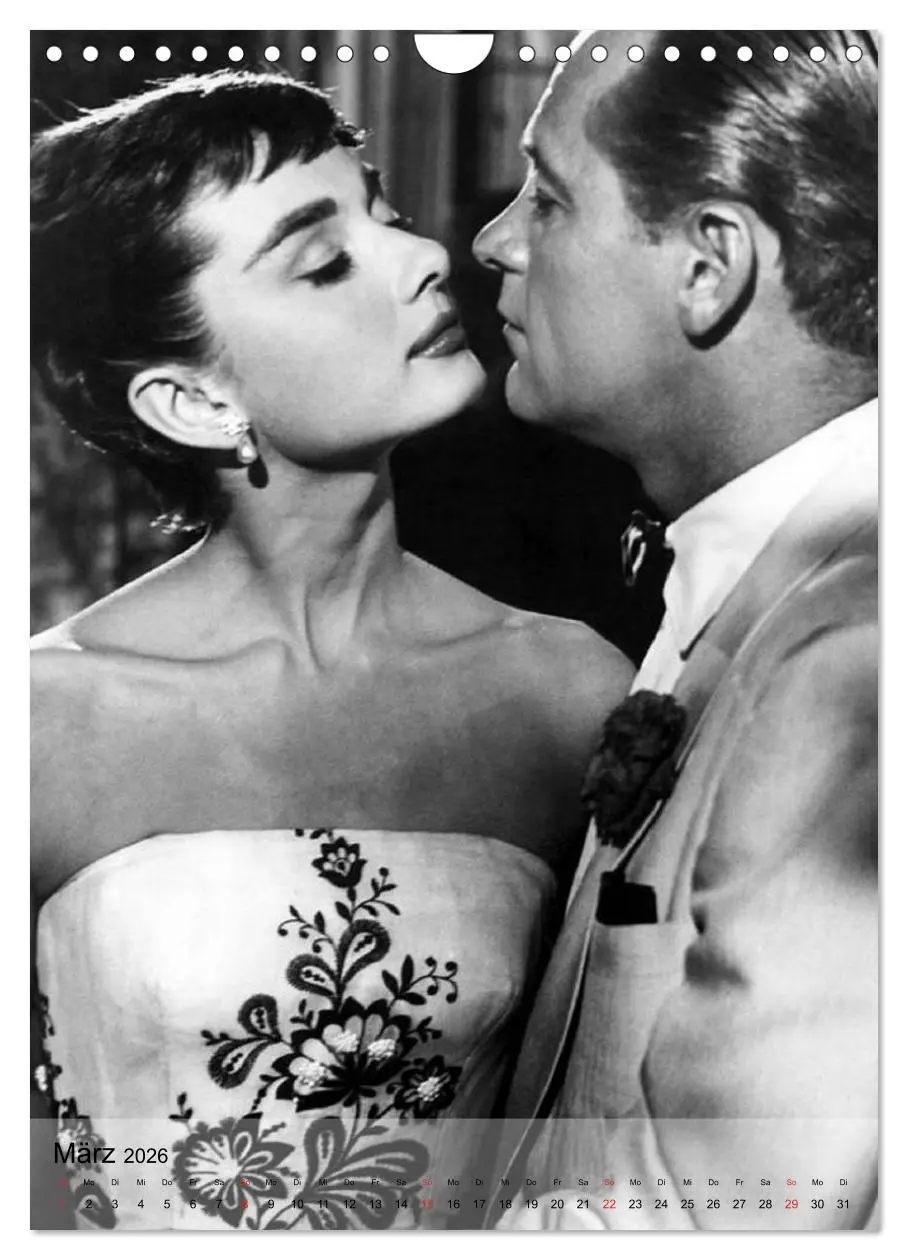 Bild: 9783516452570 | Hollywood-Diva - Audrey Hepburn (Wandkalender 2026 DIN A4 hoch),...