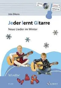 Cover: 9783795712570 | Jeder lernt Gitarre - Neue Lieder im Winter | Udo Zilkens | Buch