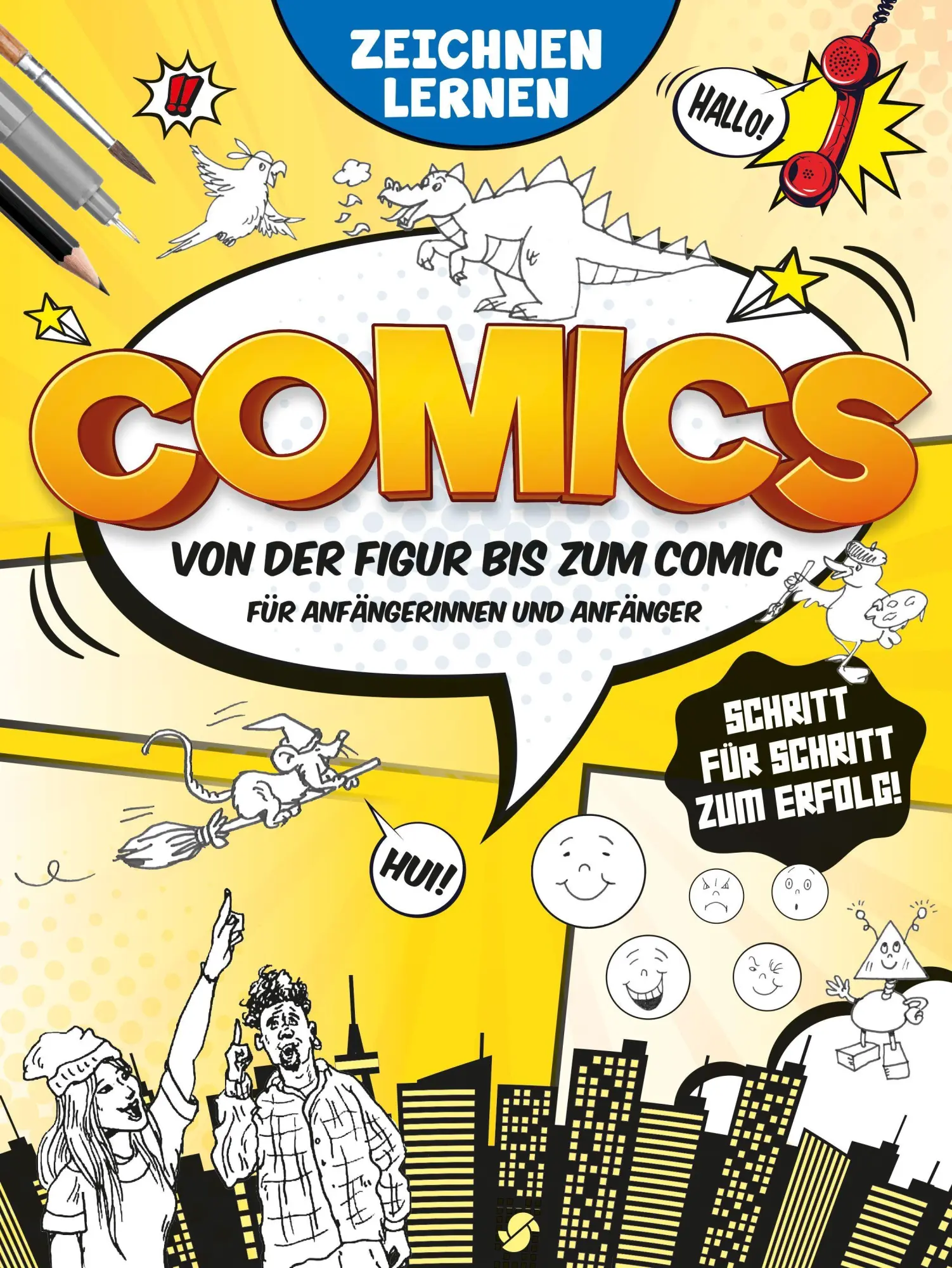 Cover: 9783849952570 | Comics Zeichnen lernen - Von der Figur zum Comic | Oliver Bieber