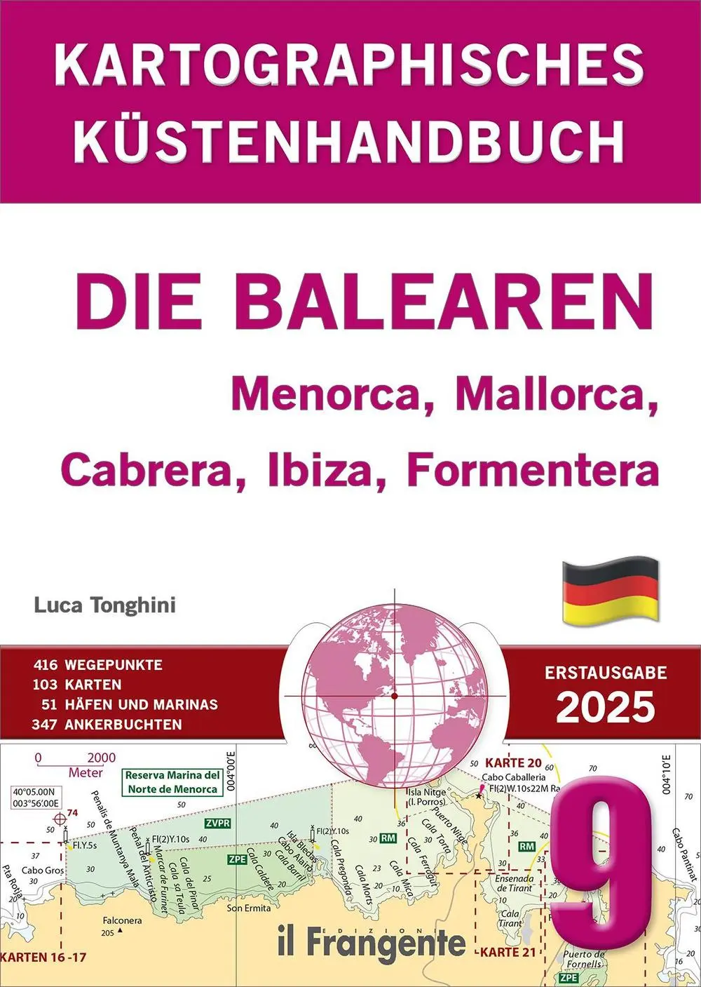 Cover: 9788836102570 | Kartografisches Küstenhandbuch 9. Die Balearen. Menorca, Mallorca,...