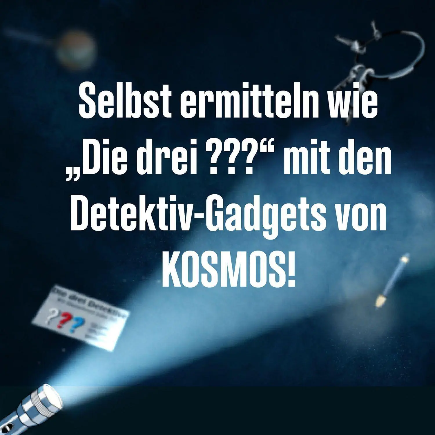 Bild: 4002051632670 | Die drei ??? Spionage-Kamera | Detektiv-Set | Spiel | 632670 | Deutsch