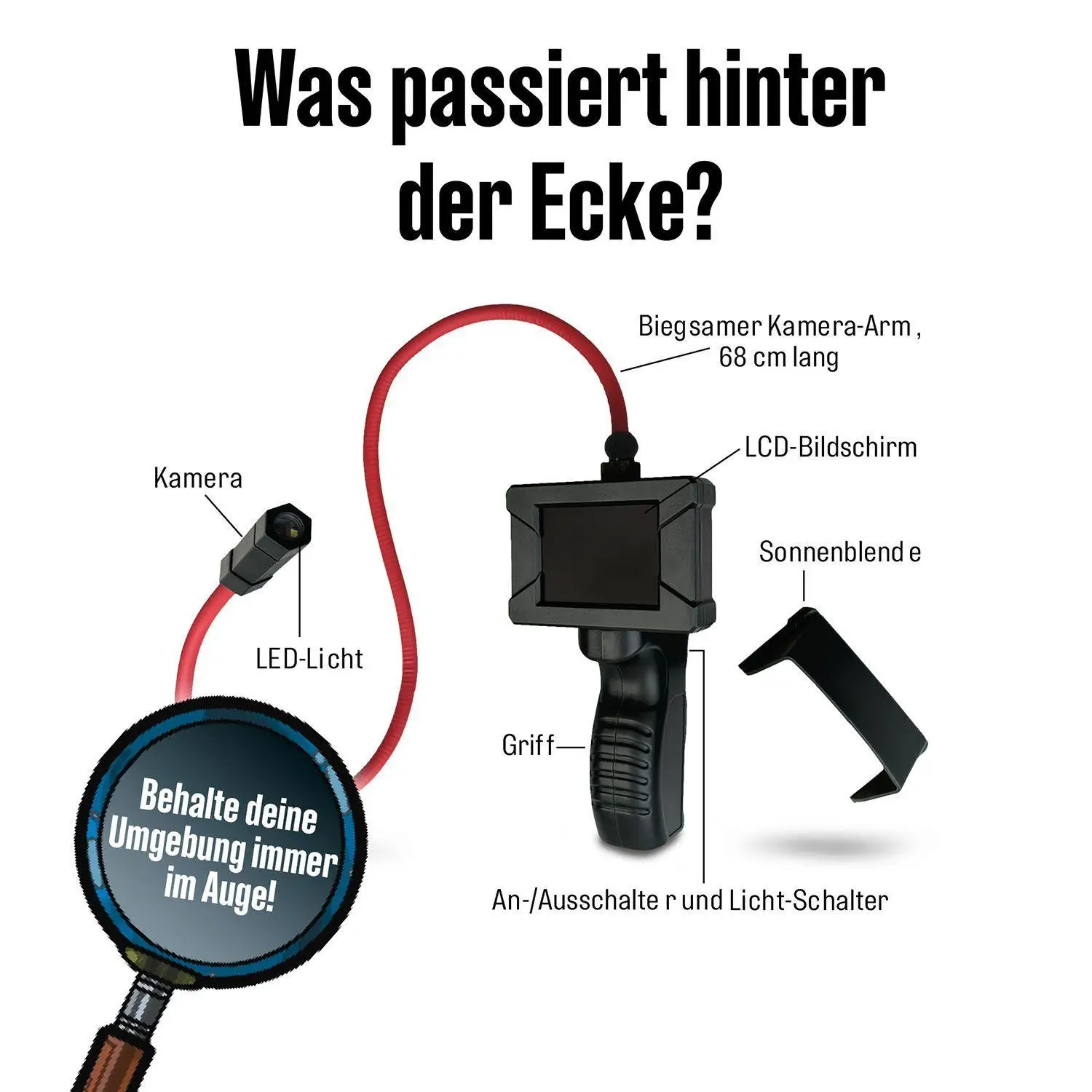 Bild: 4002051632670 | Die drei ??? Spionage-Kamera | Detektiv-Set | Spiel | 632670 | Deutsch