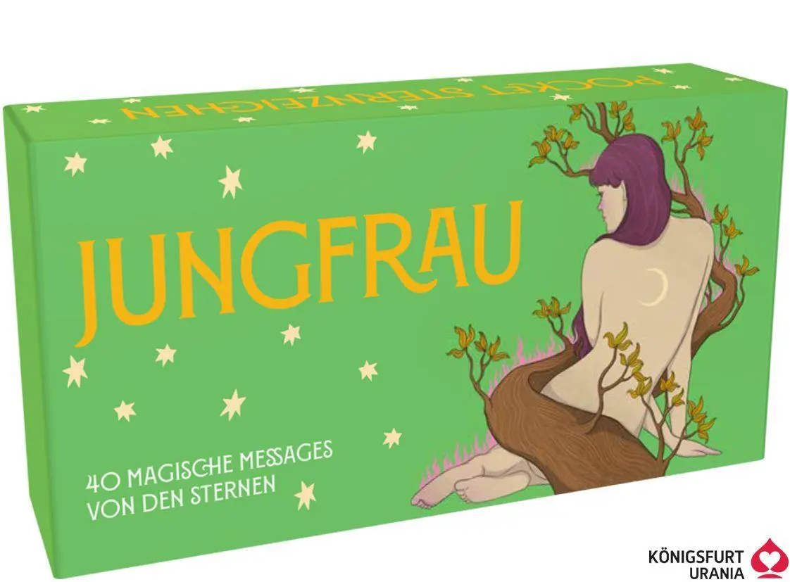 Cover: 4250375102670 | Sternzeichen Jungfrau 40 Karten in Magnetschachtel mit...