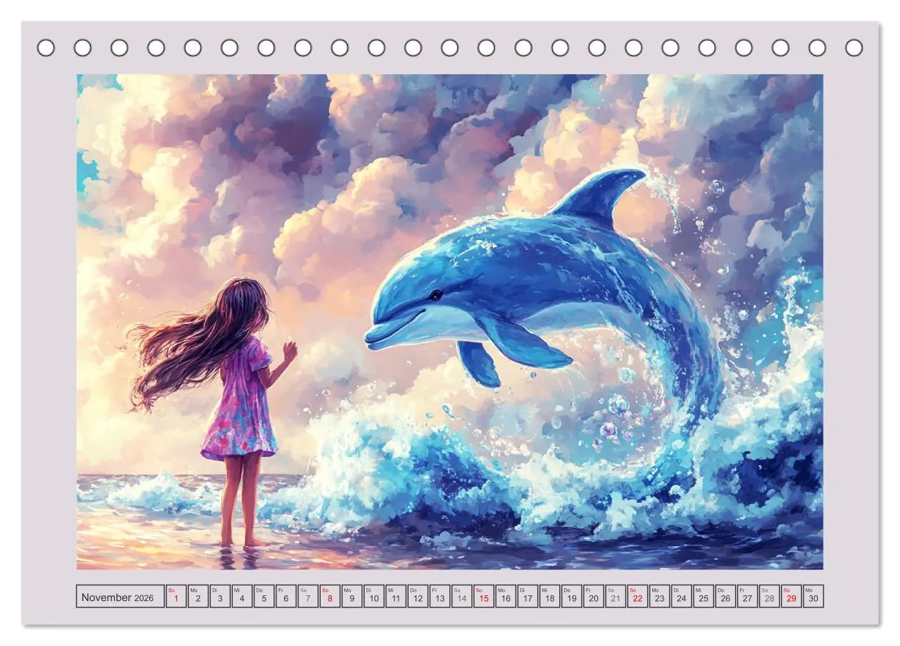 Bild: 9783457352670 | Traumwelten. Mangas mit magischen Begegnungen (Tischkalender 2026...