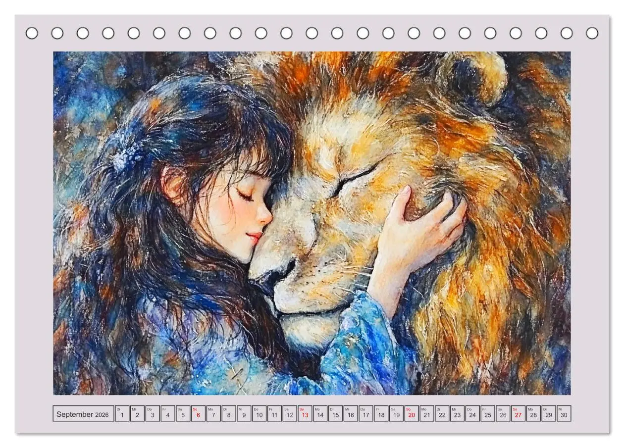 Bild: 9783457352670 | Traumwelten. Mangas mit magischen Begegnungen (Tischkalender 2026...