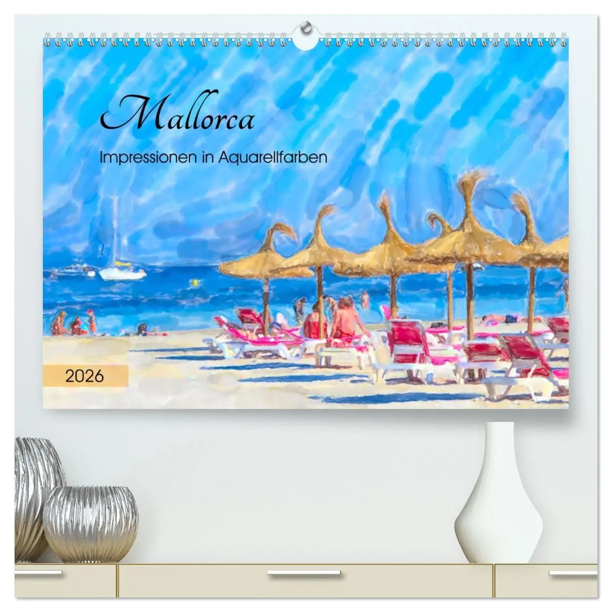 Cover: 9783457662670 | Mallorca - Impressionen in Aquarellfarben (hochwertiger Premium...