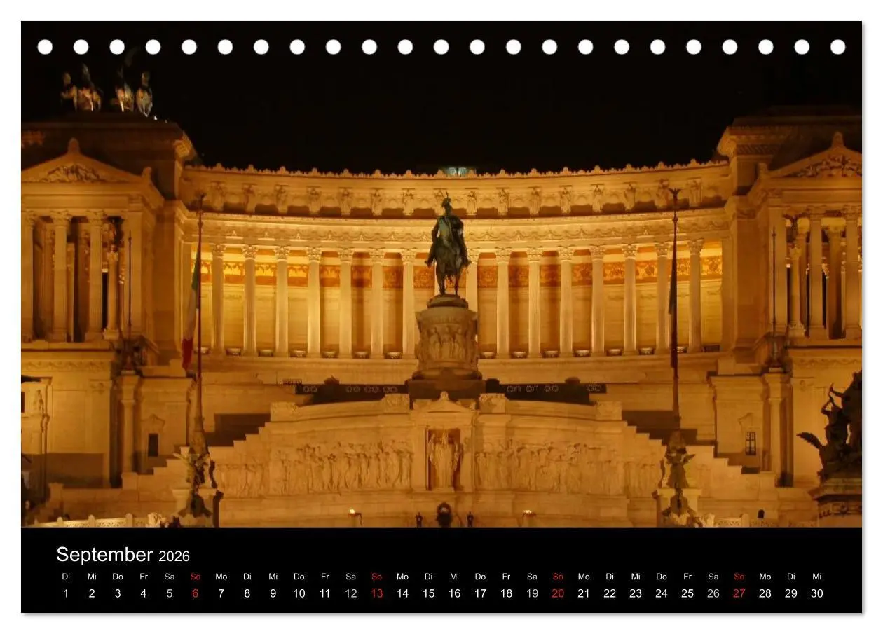 Bild: 9783516202670 | Vade mecum Romam - Geh mit mir nach Rom (Tischkalender 2026 DIN A5...