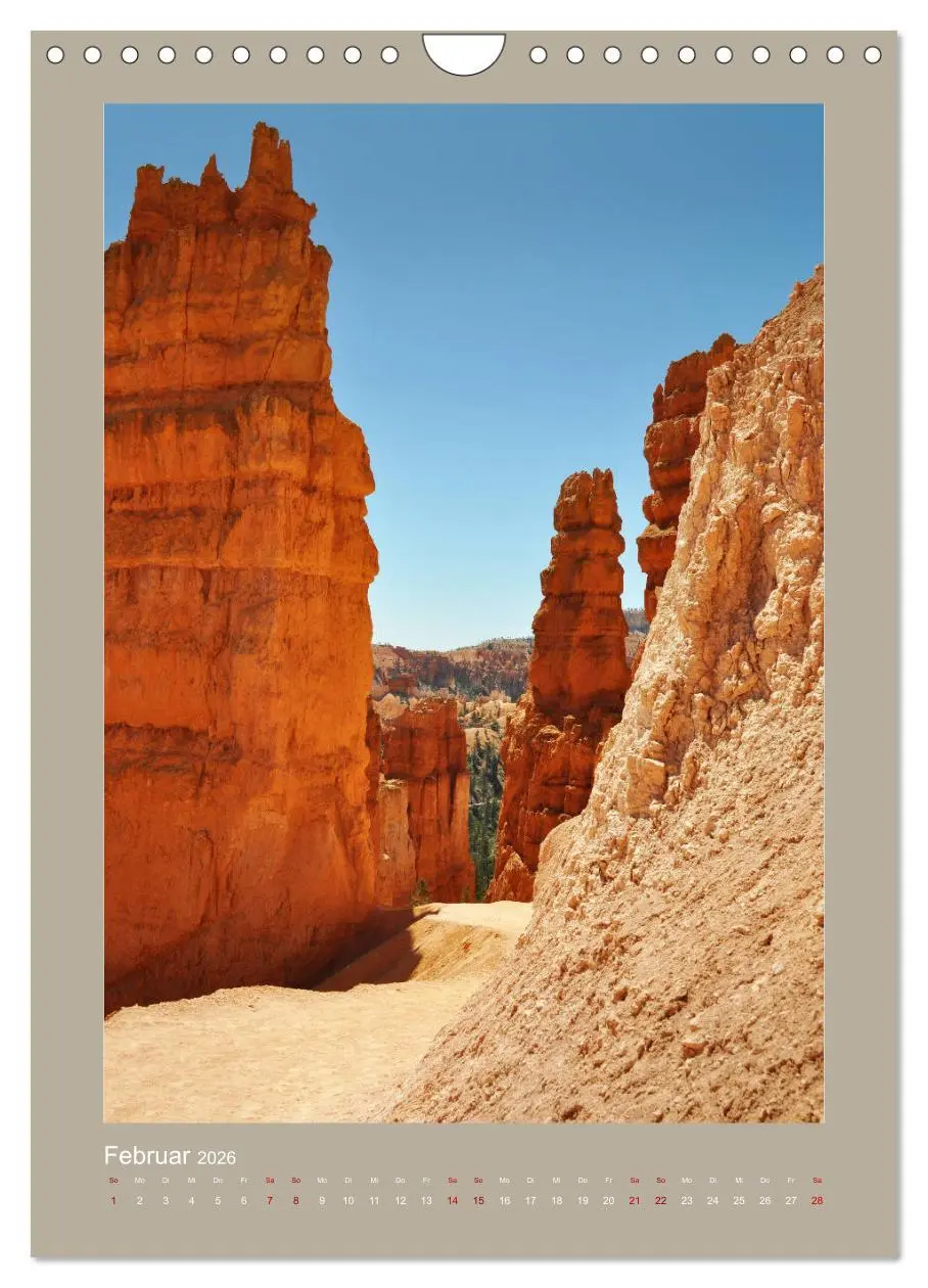 Bild: 9783516372670 | Erlebe mit mir den Bryce Canyon Nationalpark (Wandkalender 2026 DIN...