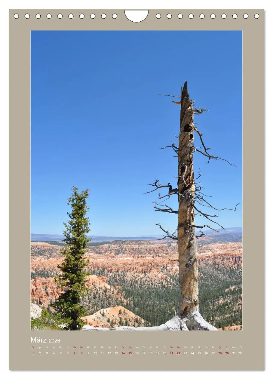 Bild: 9783516372670 | Erlebe mit mir den Bryce Canyon Nationalpark (Wandkalender 2026 DIN...