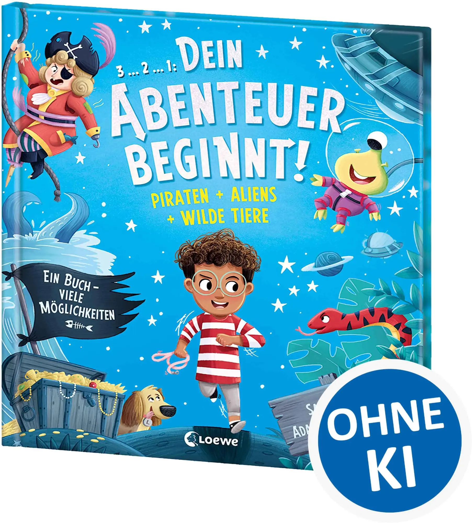 Cover: 9783743222670 | Dein Abenteuer beginnt! Piraten + Aliens + Wilde Tiere | Sarah Coyle