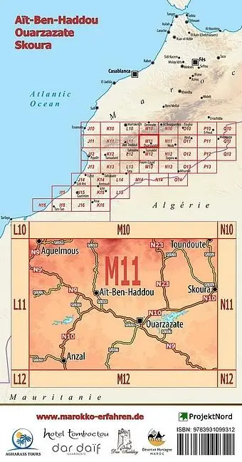 Rückseite: 9783943752670 | M11: Aït Ben Haddou - Ouarzazate - Skoura 1:120.000 + GPS-Waypoints