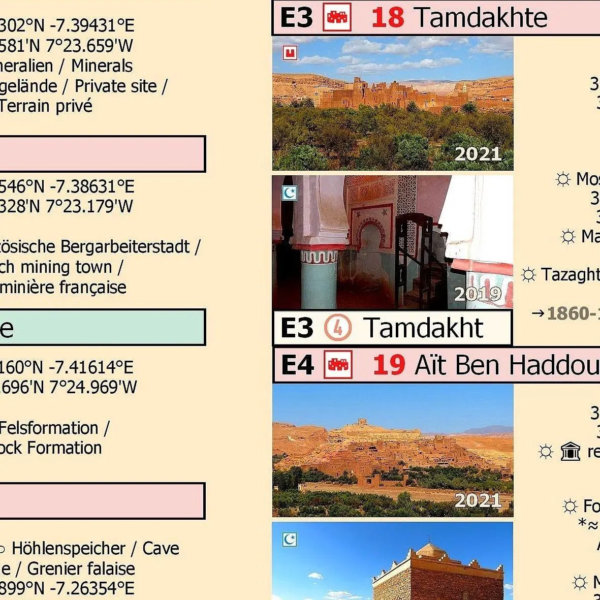 Bild: 9783943752670 | M11: Aït Ben Haddou - Ouarzazate - Skoura 1:120.000 + GPS-Waypoints