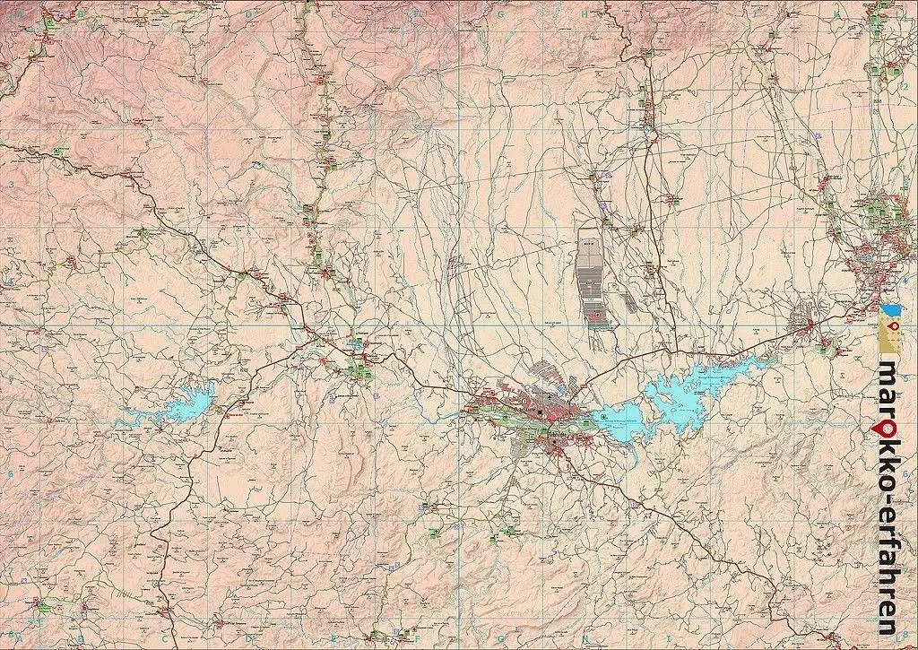 Bild: 9783943752670 | M11: Aït Ben Haddou - Ouarzazate - Skoura 1:120.000 + GPS-Waypoints