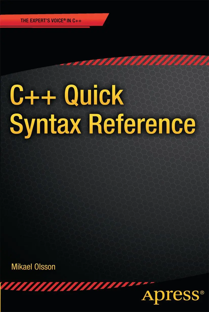 Cover: 9781430262770 | C++ Quick Syntax Reference | Mikael Olsson | Taschenbuch | Englisch