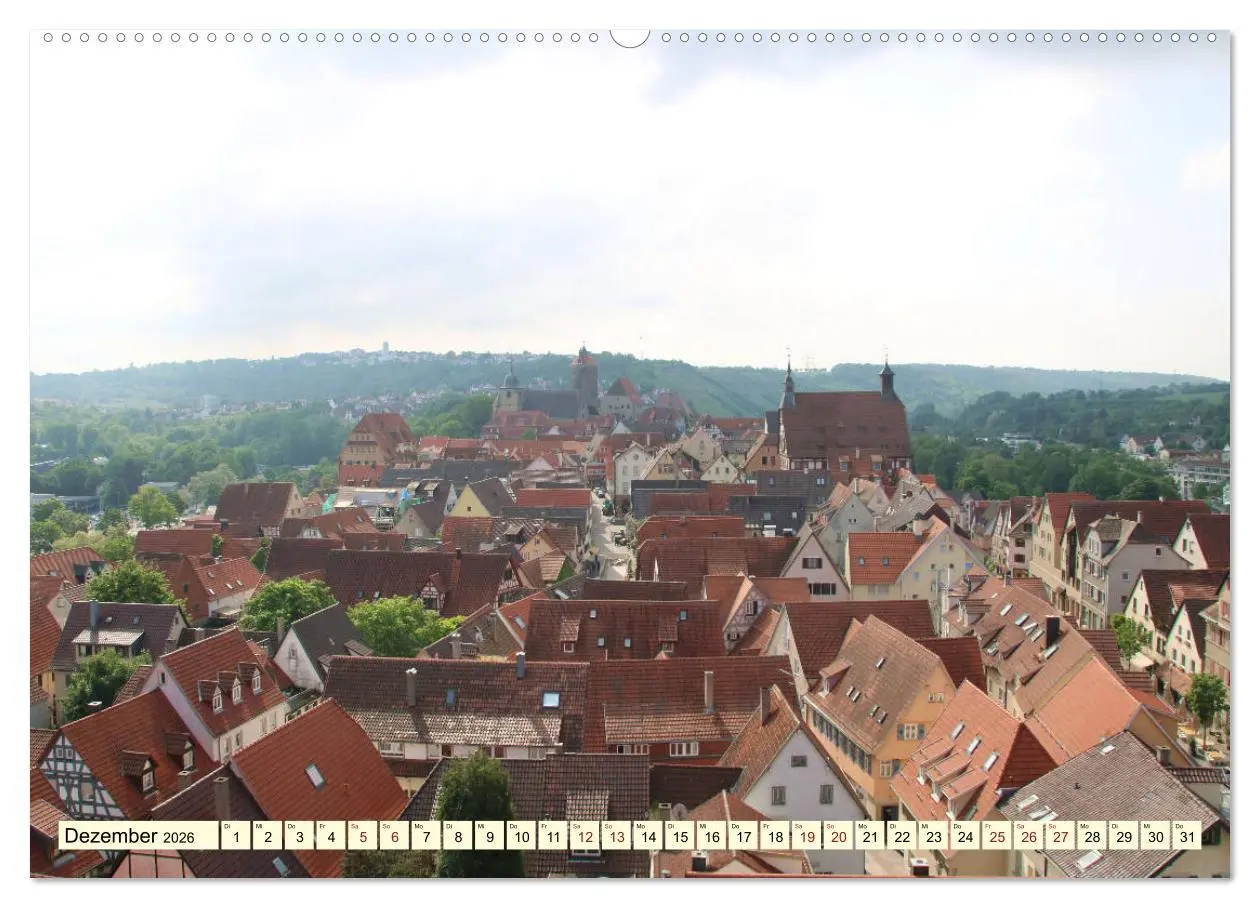 Bild: 9783457722770 | Unterwegs in Besigheim (hochwertiger Premium Wandkalender 2026 DIN...