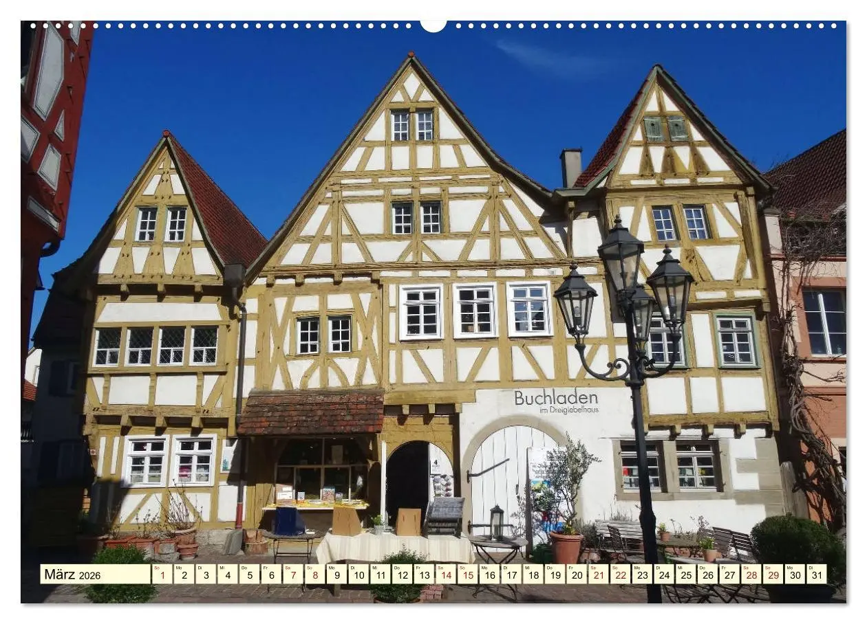 Bild: 9783457722770 | Unterwegs in Besigheim (hochwertiger Premium Wandkalender 2026 DIN...