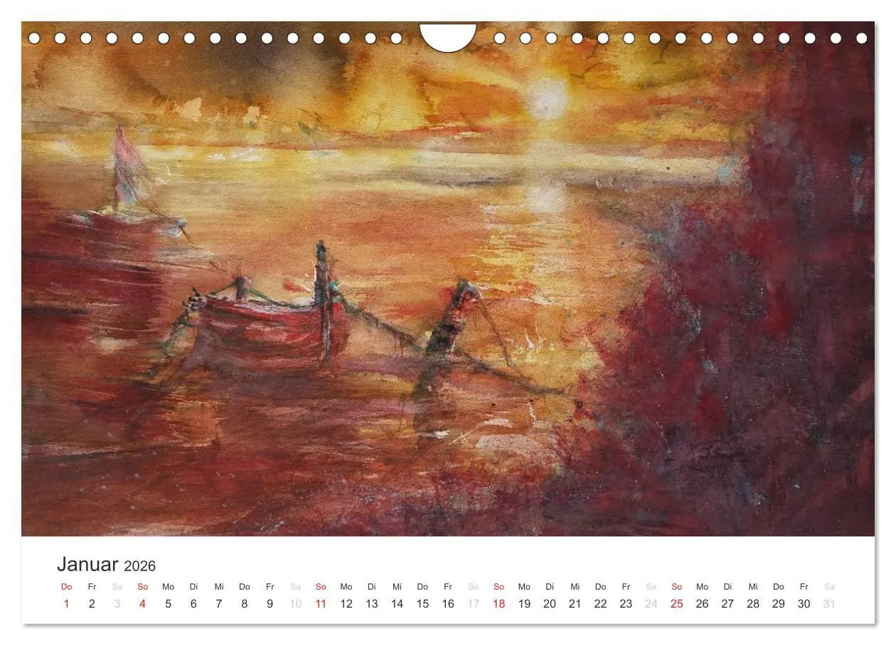 Bild: 9783457962770 | Die Atmosphäre des Impressionismus (Wandkalender 2026 DIN A4 quer),...