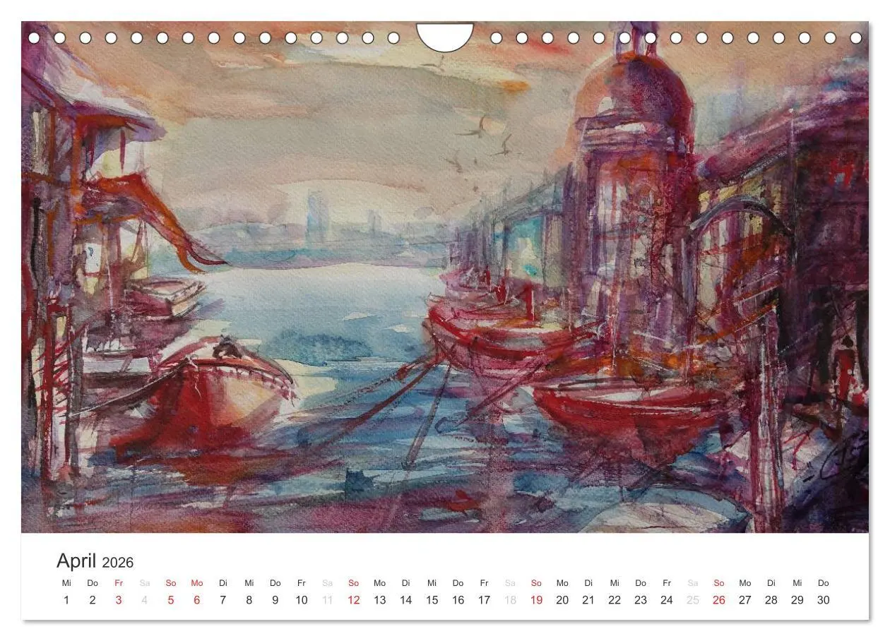 Bild: 9783457962770 | Die Atmosphäre des Impressionismus (Wandkalender 2026 DIN A4 quer),...