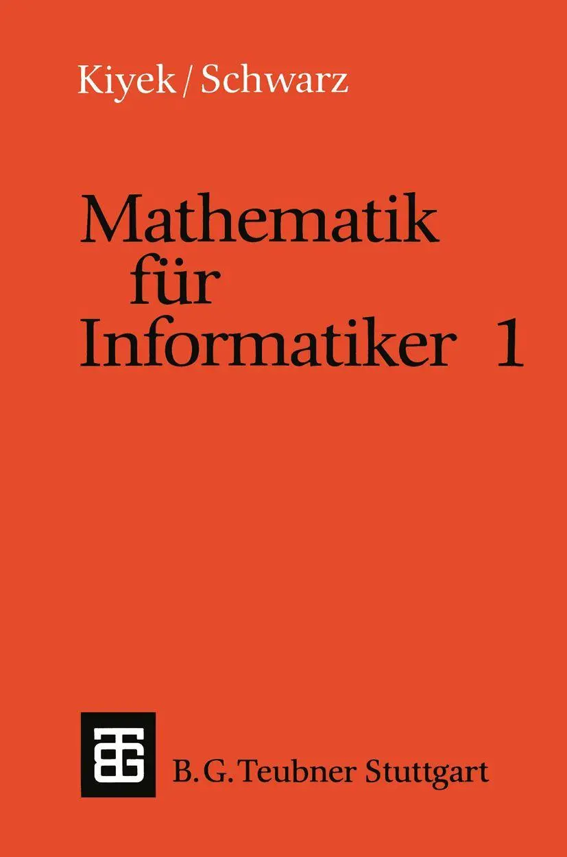Mathematik für Informatiker 1 (Leitfäden und Monographien der Informatik)