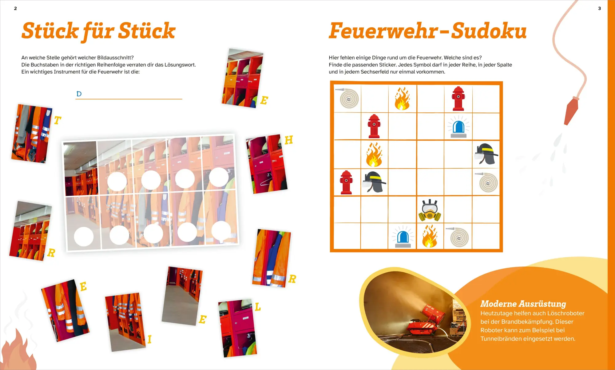 Bild: 9783788622770 | WAS IST WAS Rätseln und Stickern: Feuerwehr | KG | Broschüre | 24 S.