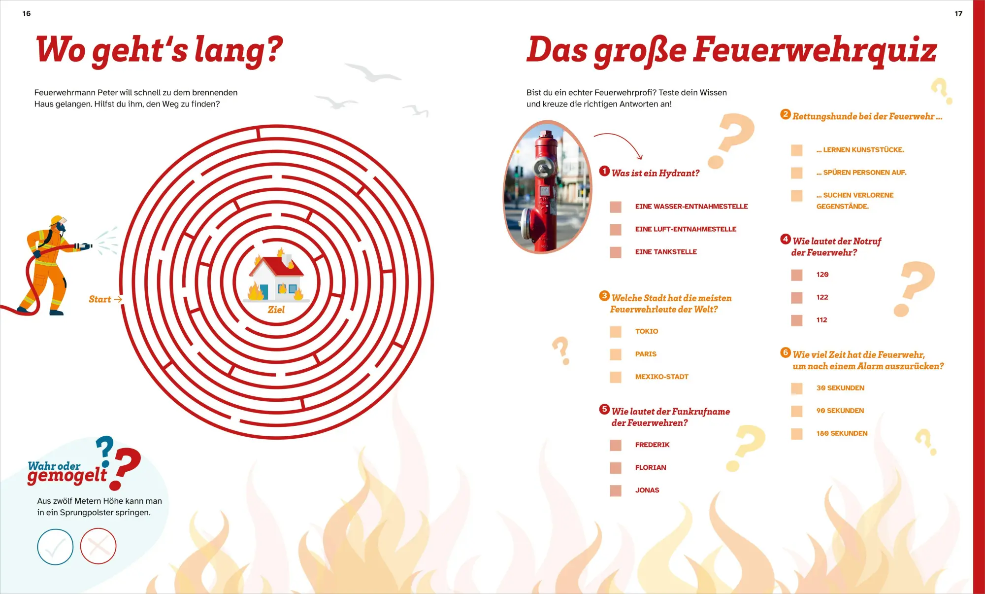Bild: 9783788622770 | WAS IST WAS Rätseln und Stickern: Feuerwehr | KG | Broschüre | 24 S.