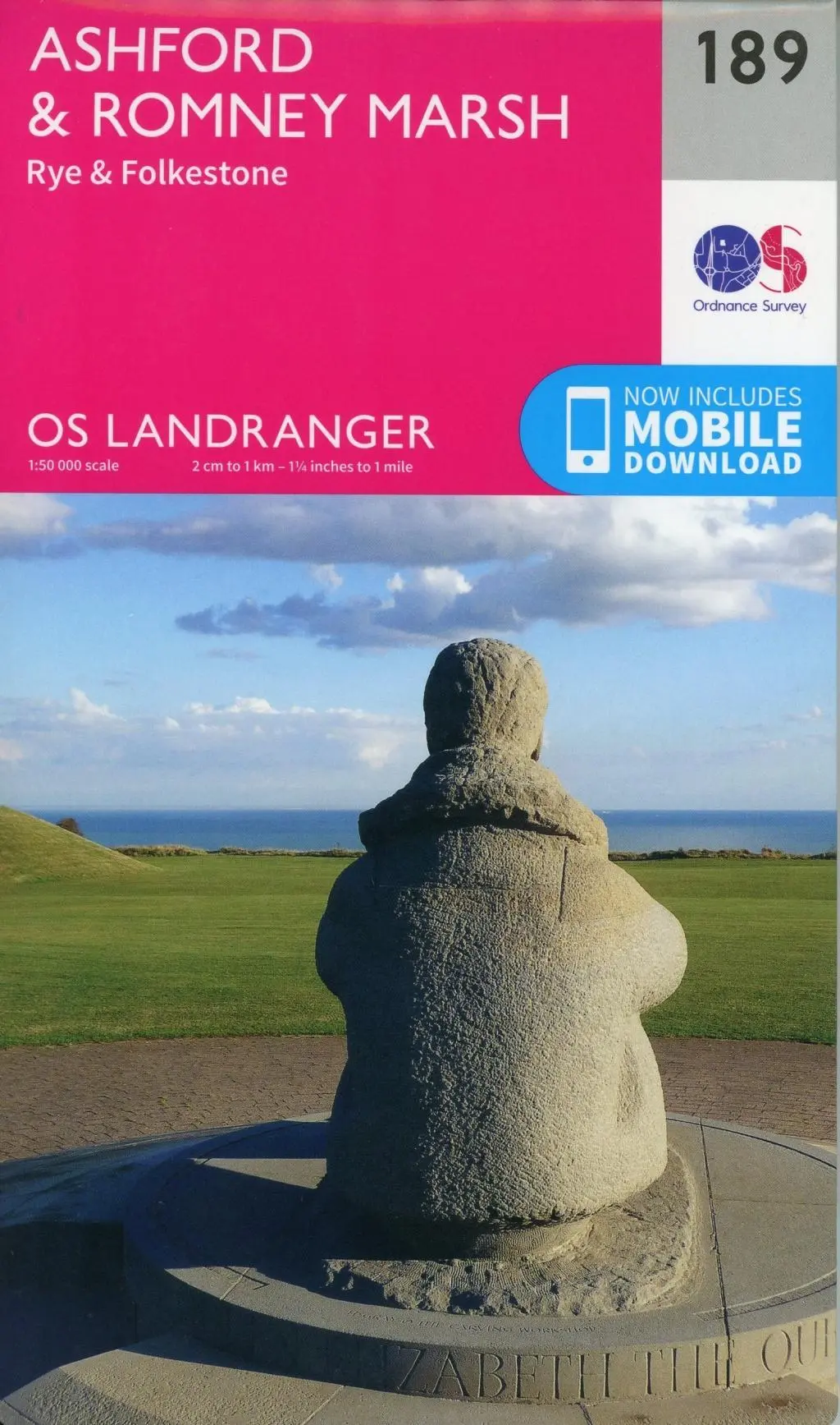 Cover: 9780319262870 | Ashford &amp; Romney Marsh, Rye &amp; Folkestone | Ordnance Survey | Englisch