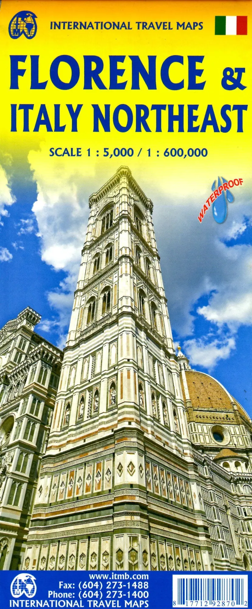 Cover: 9781771292870 | Florence &amp; Italy North East | (Land-)Karte | Englisch | 2023