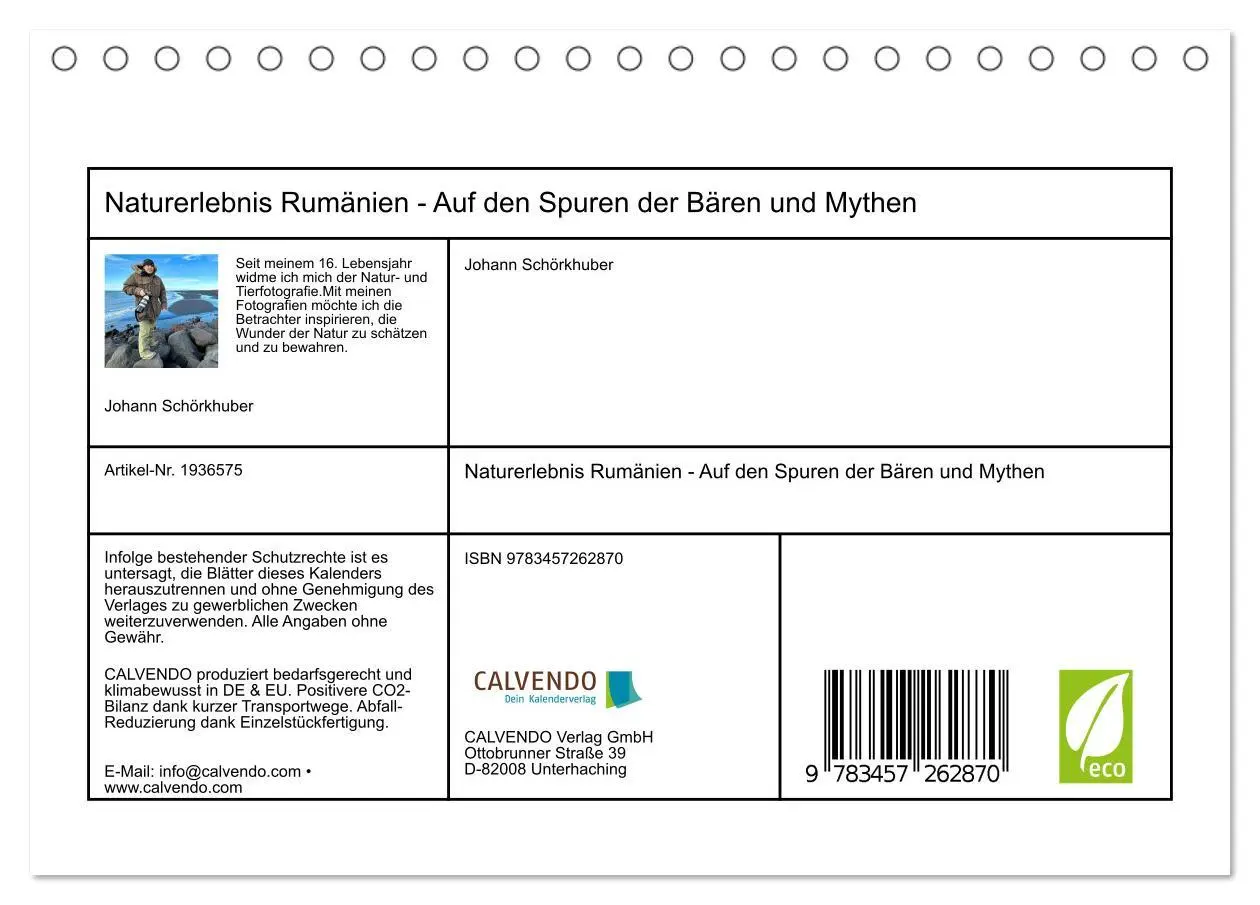 Bild: 9783457262870 | Naturerlebnis Rumänien - Auf den Spuren der Bären und Mythen...