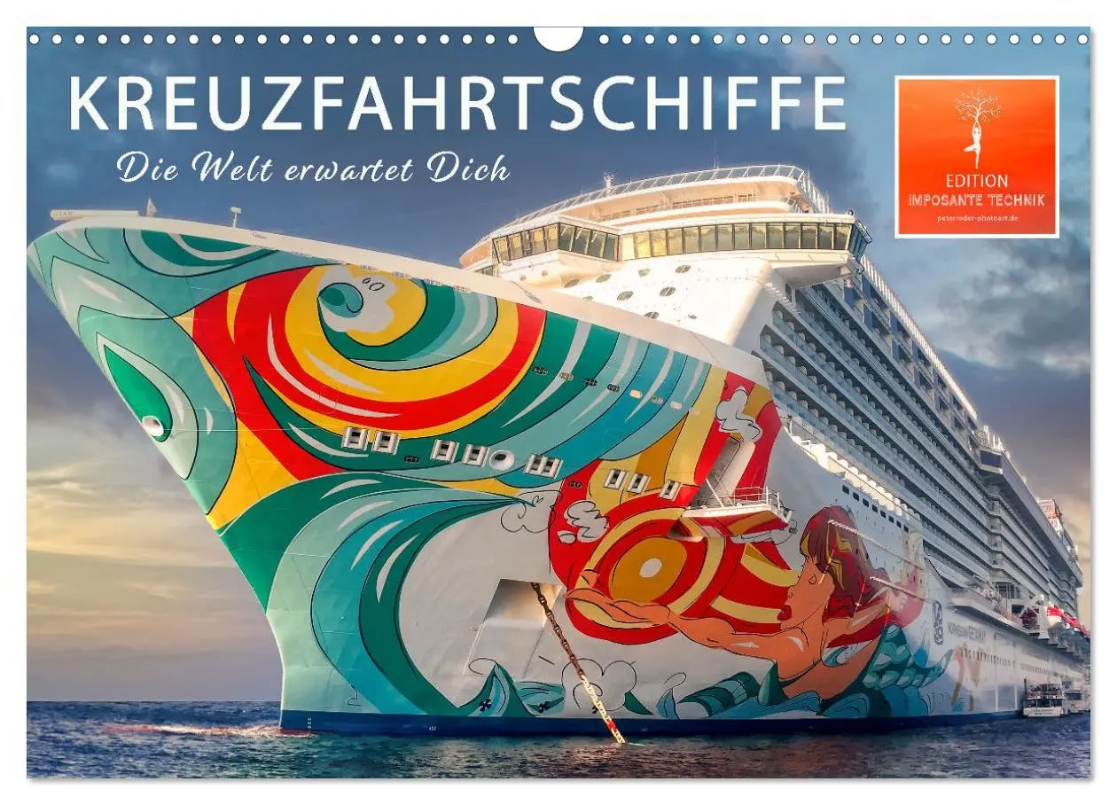 Cover: 9783457642870 | Kreuzfahrtschiffe - die Welt erwartet Dich (Wandkalender 2026 DIN...