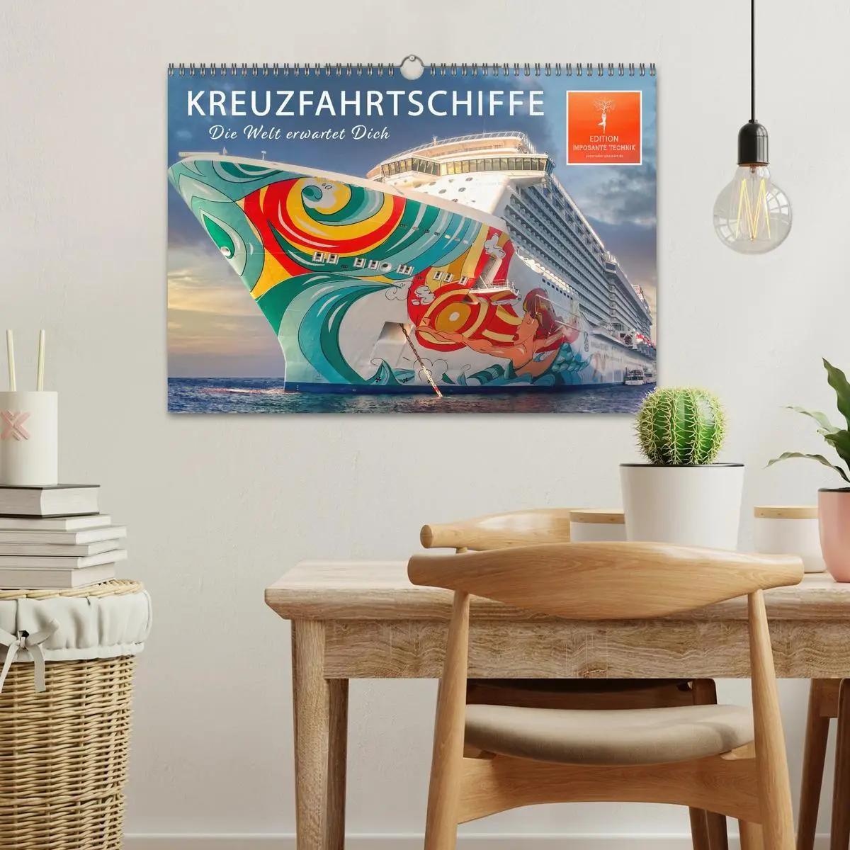 Bild: 9783457642870 | Kreuzfahrtschiffe - die Welt erwartet Dich (Wandkalender 2026 DIN...
