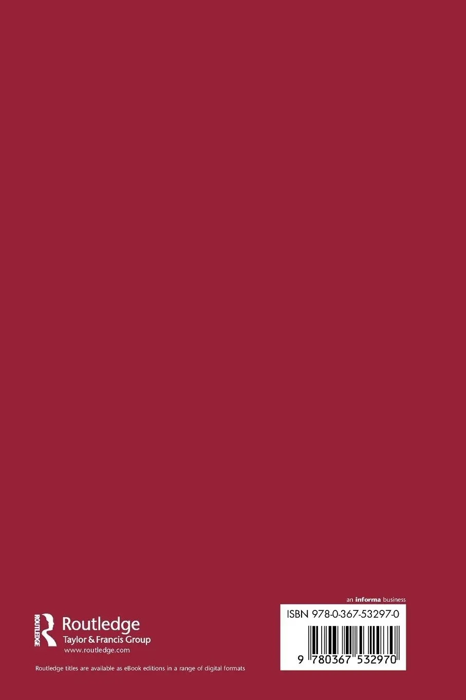Rückseite: 9780367532970 | Internal Marketing | Theories, Perspectives, and Stakeholders | Brown