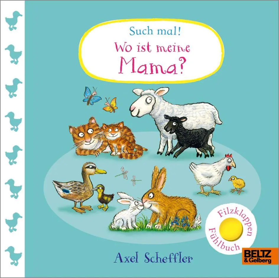 Cover: 9783407752970 | Such mal! Wo ist meine Mama? | Fühlbuch mit Filzklappen | Scheffler
