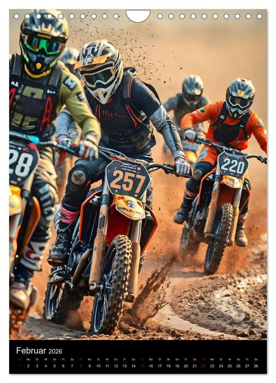 Bild: 9783457252970 | Adrenalin am Limit - Grenzenlose Motocross Action (Wandkalender...