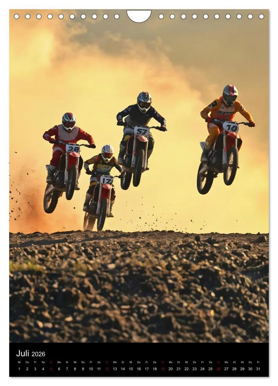 Bild: 9783457252970 | Adrenalin am Limit - Grenzenlose Motocross Action (Wandkalender...