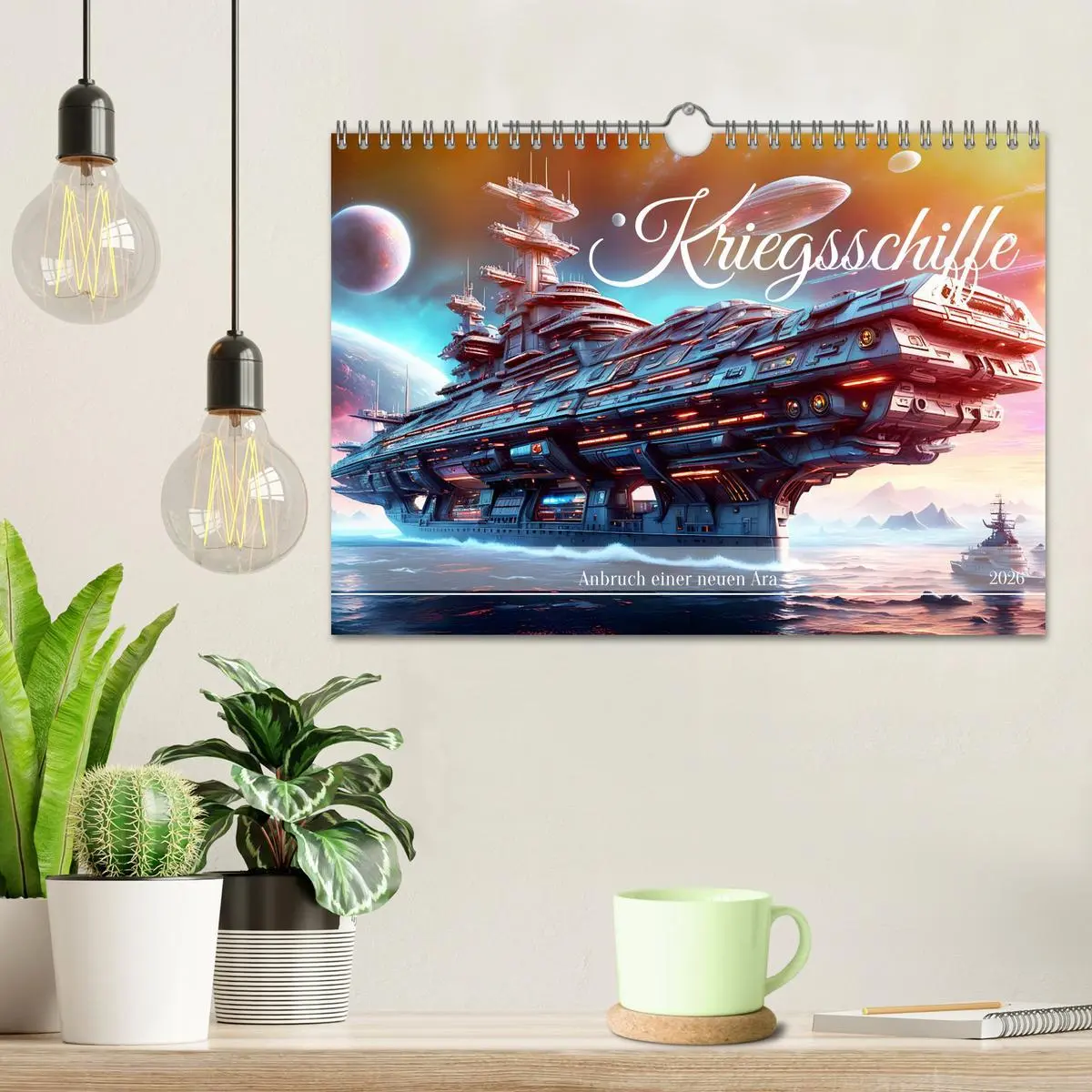 Bild: 9783457322970 | Kriegsschiffe Anbruch einer neuen Ära (Wandkalender 2026 DIN A4...